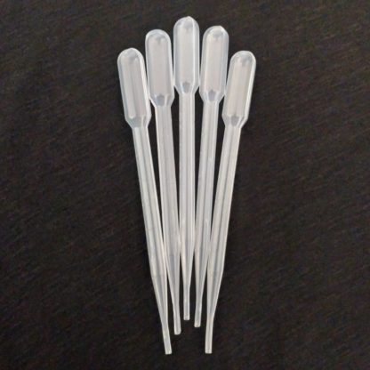 Plastová pipeta 3 ml - 5 ks