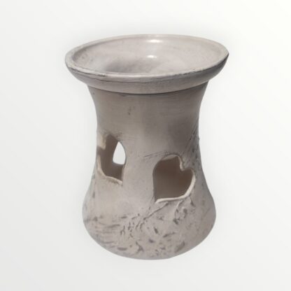 Aróma lampa vysoká - biela patina